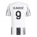 Juventus Dusan Vlahovic #9 Hjemmedrakt 2025-26 Korte ermer